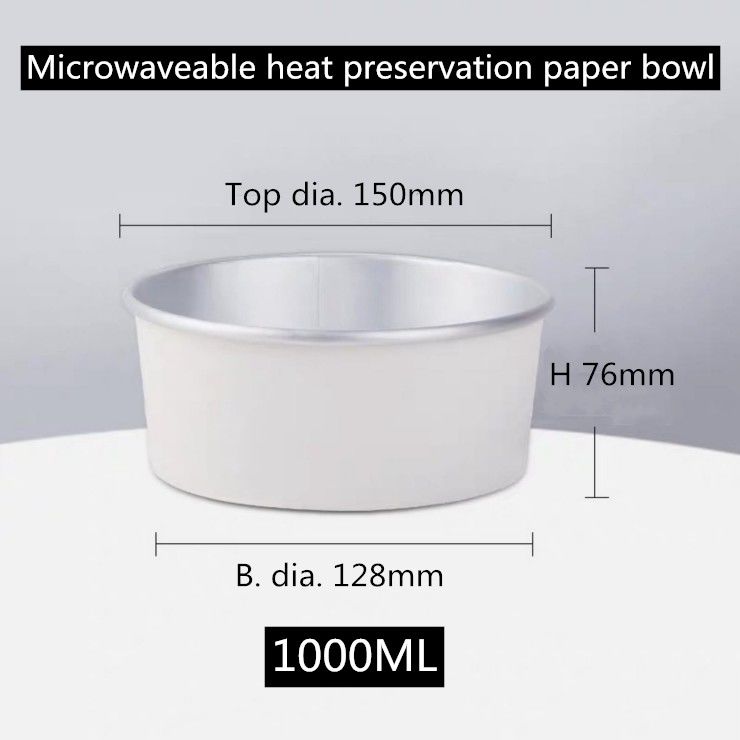 Disponibles Microwaveable impermeables a la grasa se llevan las fiambreras