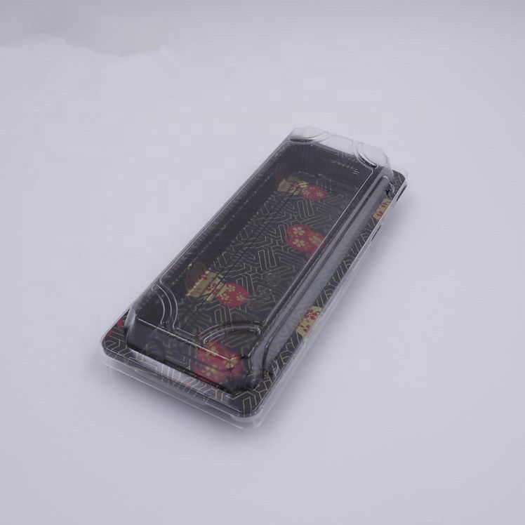 Sushi plástico impreso Tray Recyclable Dustproof del picosegundo