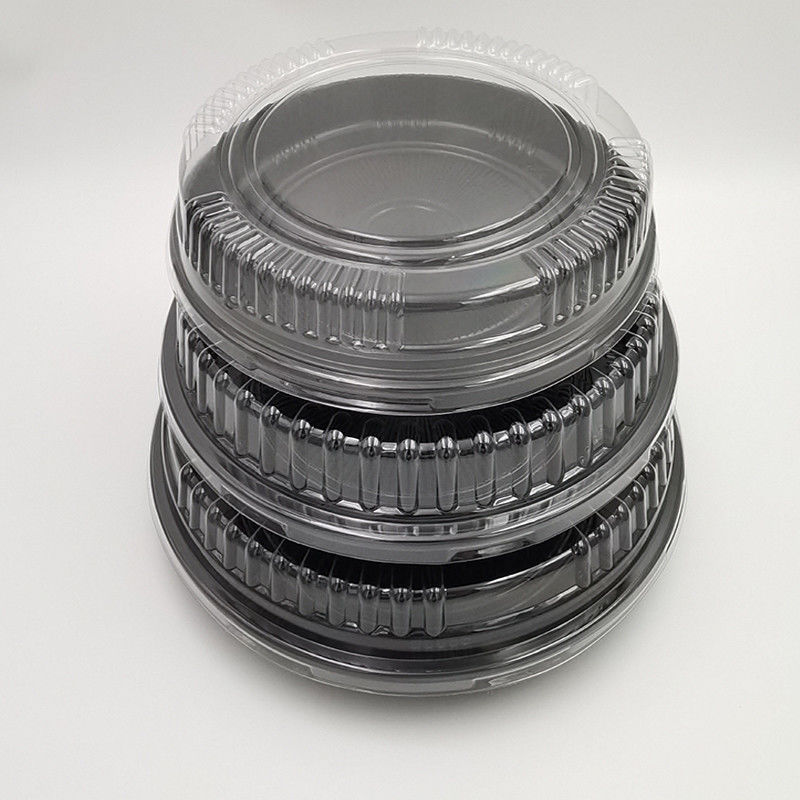 Sushi plástico disponible Tray With Transparent Lid del picosegundo