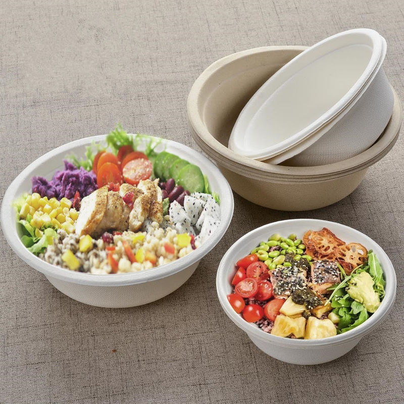 Reduzca el cuenco de ensalada a pulpa abonable 350ml 400ml 460ml 500ml 680ml