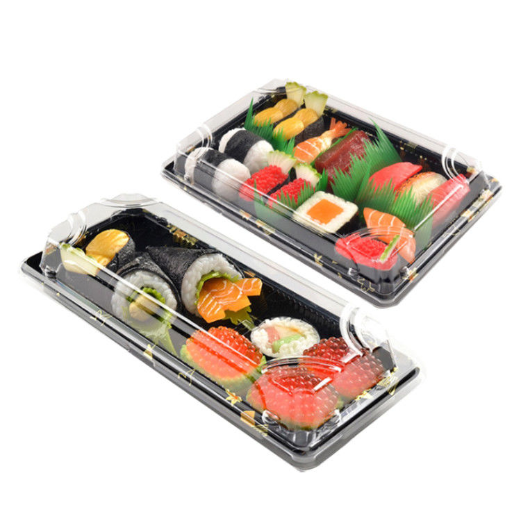 Contenedor de embalaje de sushi Envases desechables para llevar comida