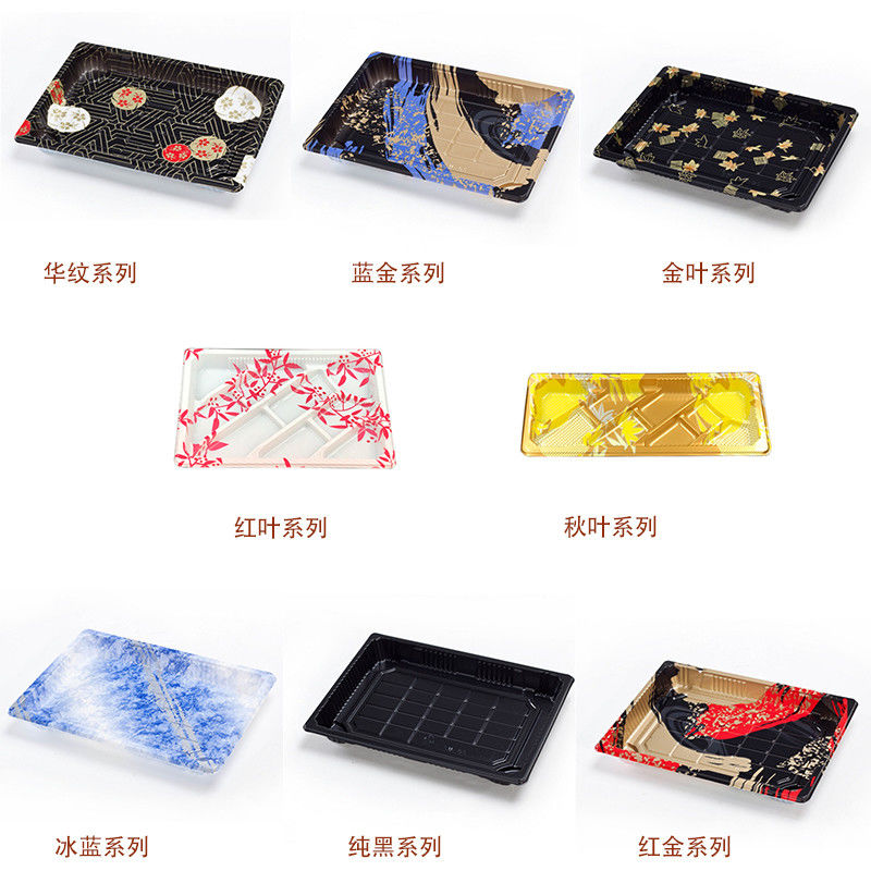Contenedor de embalaje de sushi Envases desechables para llevar comida