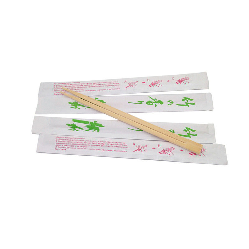 Palillos de bambú de los gemelos de papel llenos del embalaje del OEM/de madera disponibles