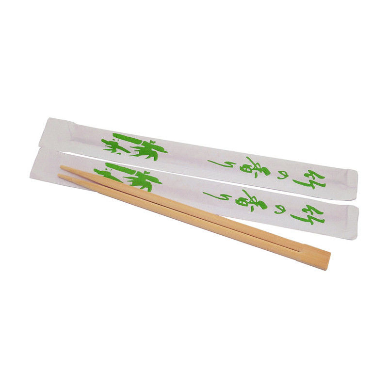 Palillos de bambú de los gemelos de papel llenos del embalaje del OEM/de madera disponibles