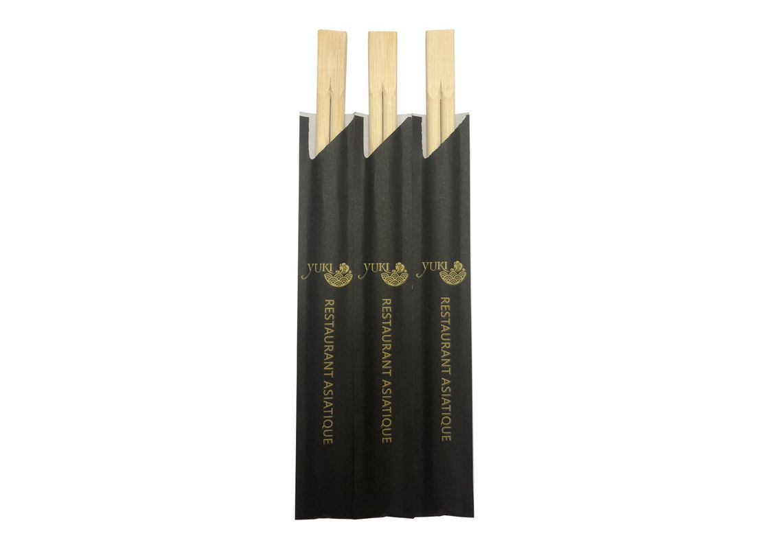 Palillos disponibles de bambú naturales de los gemelos del grueso 5.0m m