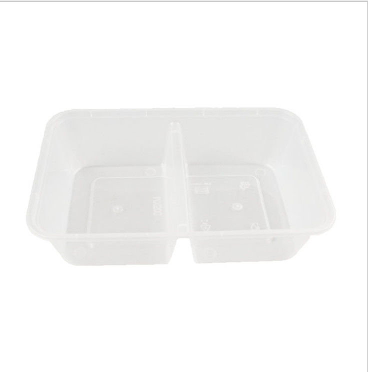 envase de comida disponible para llevar del compartimiento 500ml 2 con la tapa