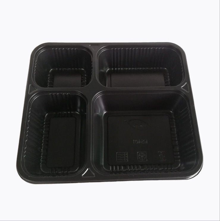 Envase de comida disponible Microwavable de los PP 500 650 750 1000ml