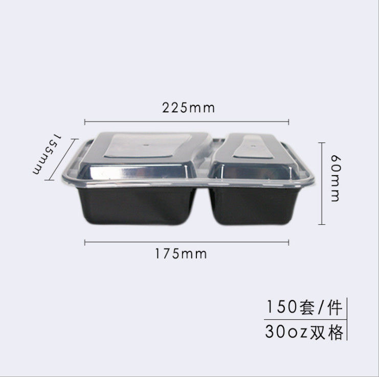 El plástico rectangular se lleva la prueba disponible 650ml de la resbalón de la caja