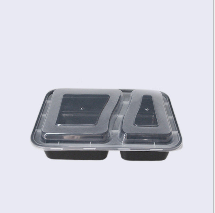 El plástico rectangular se lleva la prueba disponible 650ml de la resbalón de la caja