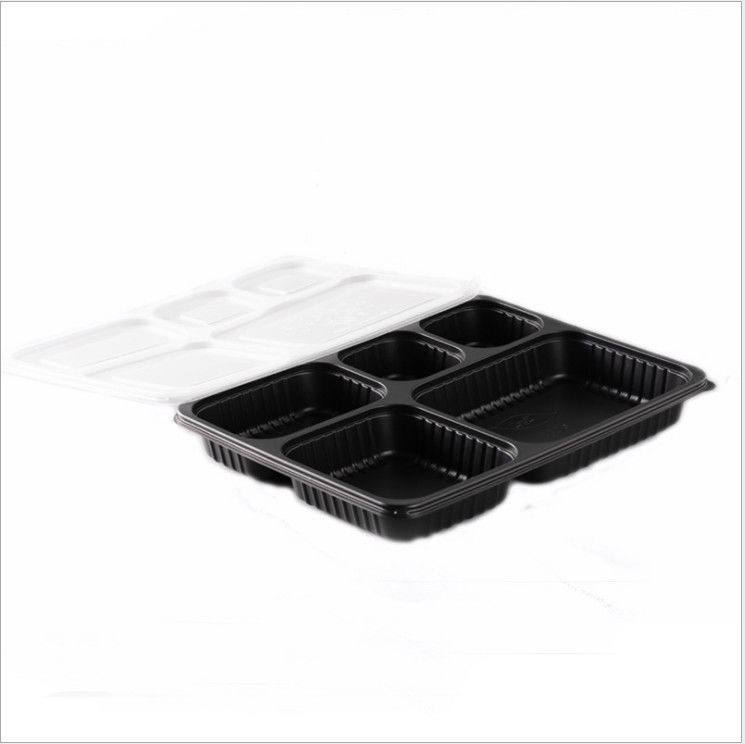 Bento Box Container para llevar plástico espesado disponible