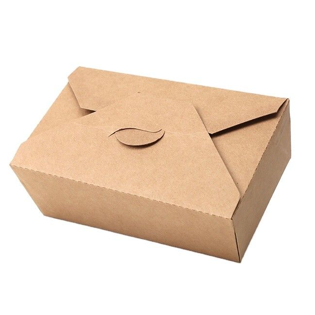 Prueba de aceite rápida disponible de papel respetuosa del medio ambiente del envase de comida de Kraft que embala