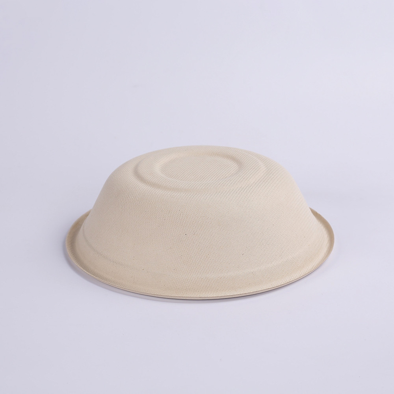 Cuenco de ensalada de papel disponible del envase de comida de la pulpa PB32 de la caña de azúcar Eco amistoso