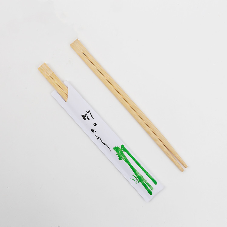 Los palillos de bambú de Price Biodegradable Disposable del fabricante envolvieron