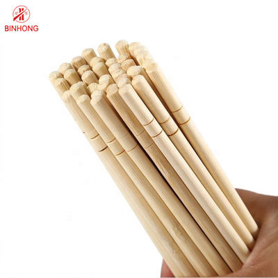 Palillos redondos naturales de los palillos de bambú disponibles del amigo de Eco del chino los 21cm
