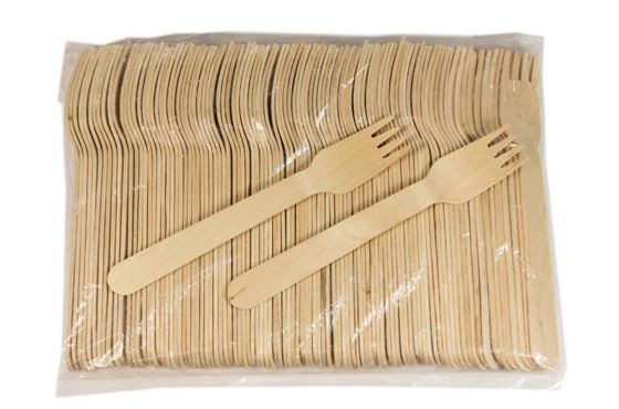 Cubiertos de madera de bambú de la cuchara de la bifurcación disponible abonable biodegradable del cuchillo